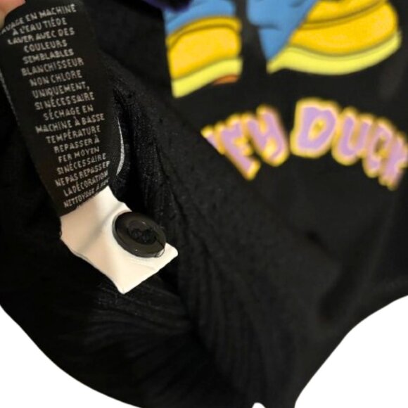 NWOT Men's Looney Tunes Daffy Freeze Max Hip Hop Button Up Baseball Jersey SZ 3X - Picture 12 of 16